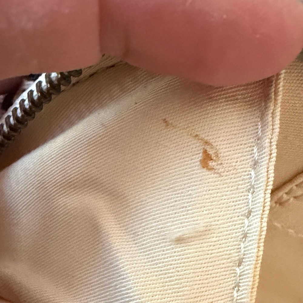 Universal Thread Navy And Cream Patterned Clutch - image 5